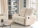 Розкладний диван з ручним керуванням 2-місний VERDAL Velvet Off-White 331490-455613 фото