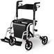 Сумка Walker на чотирьох колесах - срібляста - 2 в 1 10250028-ex-0070 фото 1