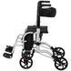 Сумка Walker на чотирьох колесах - срібляста - 2 в 1 10250028-ex-0070 фото 5
