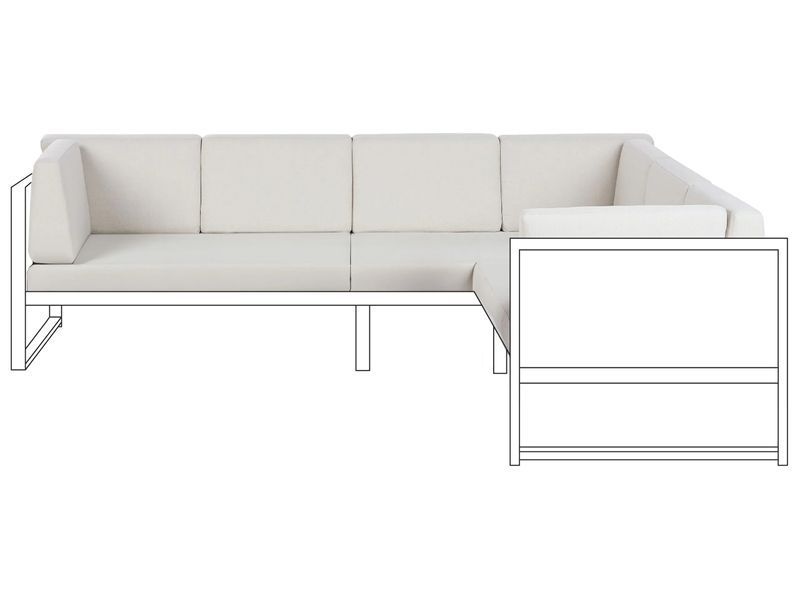 Комплект накидок для подушок CASTELLA кольору Off-White 338165-520753 фото