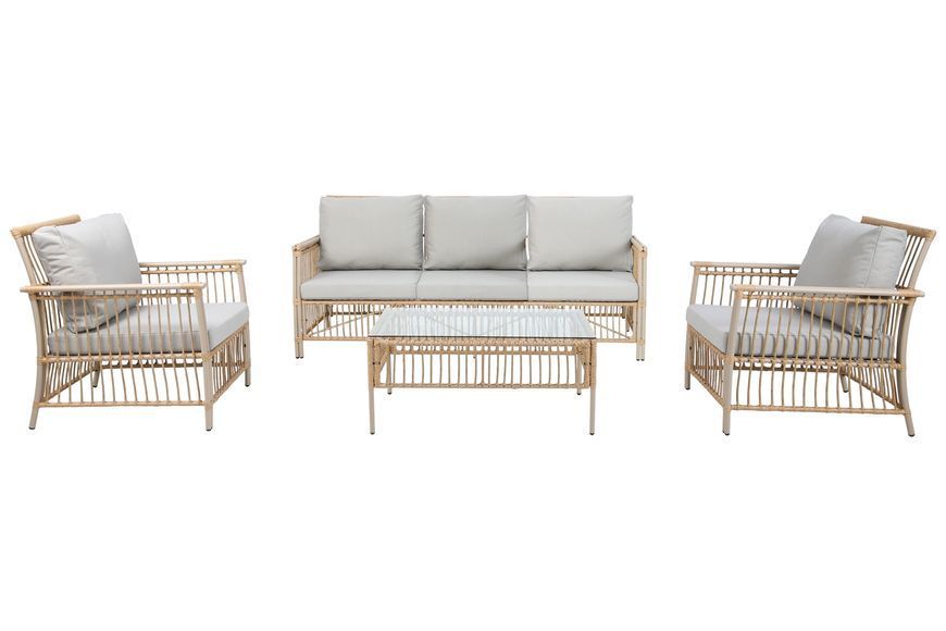 Садовая мебель Sicily Beige / Beige technorattan 295148-2220227 фото