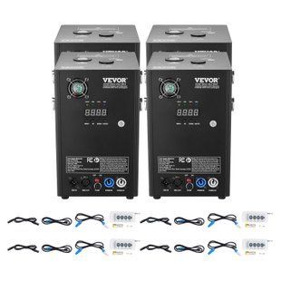 VEVOR 4x Spark Machine 700W Піротехнічна машина з алюмінієвого сплаву з DMX-контролером, регульована дальність дії холодних іскор 2-5 м, 7 хвилин на зарядці. Ідеально підходить для весіль, діджейських шоу та вечірок. 6107-YHKZQ700W4GWI3Y9YV2 фото