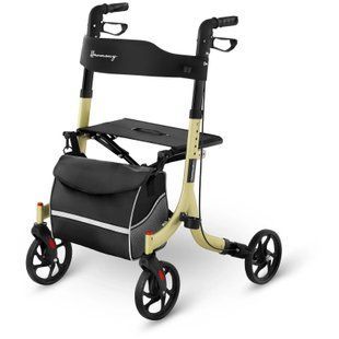 Ходунки - чотириколісний - барвиста сумка - золотий 10250029-ex-0075 фото