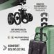 Комплект із 3 жорстких валіз New York Hardside, пастельно-зелений, з колесами ABS, що обертаються на 360&deg;. 110282-de фото 4