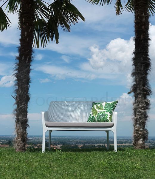 Скамейка Nardi NET BENCH с подушкой Verde. 002481-9991070 фото