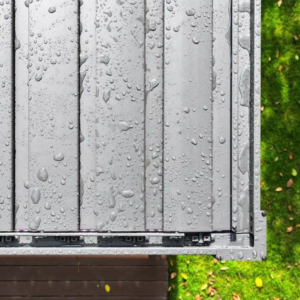 Садовая пергола для террасы 3x3 Premium Wall Anthracite - Gutroof 001374-9990670 фото