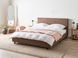 Ліжко букле ALBI 180 x 200 см (EU Super King) Коричневий 324301-616042 фото 2
