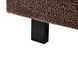Ліжко букле ALBI 180 x 200 см (EU Super King) Коричневий 324301-616042 фото 6