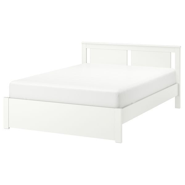 ИКЕА Каркас кровати SONGESAND СОНГЕСАНД, 303.725.03 Каркас кровати, белый, 140x200 см 303.725.03 фото