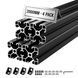 Алюминиевые профили VEVOR 4040, 4 штуки, 2 м, анодированные алюминиевые профили с Т-образным пазом, соответствующие стандарту ЕС, высокопрочный экструдированный профиль, алюминиевая направляющая для деталей, напечатанных на 3D-принтере, для сборки и 9266-TXOBLXCDGHS4K8NMC001V0 фото 1