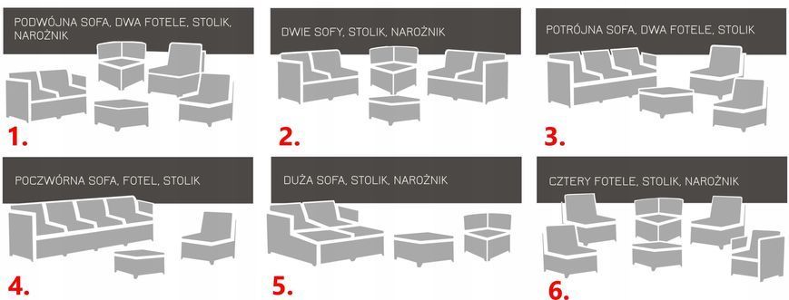 Комплект садових меблів Keter 17204454 17204454 фото