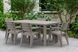 Обеденный набор Julie/Futura 6+1 Cappuccino Garden - Keter 008004-9991922 фото 2