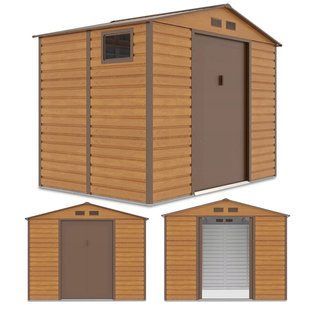 Инструментальный сарай MONTREAL 277x195 см, дубовый, коричневый - Hardmaister 003818-9990373 фото