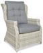 Комплект з техноратангу TRIVENTO 3 White Grey 002635-9991123 фото 4