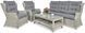 Комплект з техноратангу TRIVENTO 3 White Grey 002635-9991123 фото 1