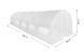 Фольга для каркаса садового тунелю 300 x 800 см зелена 498753-2220438 фото 5