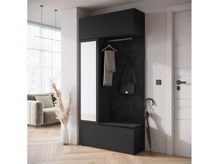 MINIO, дерзайте, шкаф TOKAT в черном цвете с черными панелями. 4181539-0057821 фото