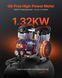 Компресор VEVOR, сталевий бак на 10 галонів, 2 к.с., 5,3 CFM при 90 PSI, безмасляний компресор з максимальним тиском 125 PSI, рівень шуму 78 дБ, надтихий, портативний компресор, для авторемонту, накачування шин, пофарб. 0412-WYWSKYJ40L14358ANV2 фото 2
