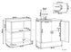 2-предметний садовий кухонний гарнітур з мийкою VILAMA металевий білий 321686-606151 фото 15