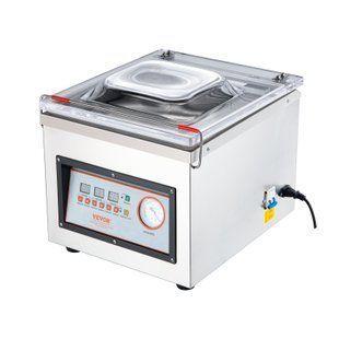 Камерний вакуумний пакувальник VEVOR 320W призначений для упаковки вологих продуктів, маринадів для м'яса і т.д. 2563-TSQSZKFKJTSYKZ1HEV2 фото