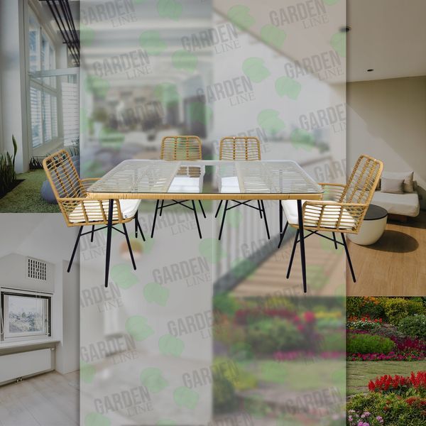 Комплект садових меблів GardenLine ABI7466 ABI7466 фото