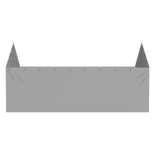 Бічні стінки гаражного намету VEVOR Carport Garage Tent 606 x 398 x 308 см, міцна, водонепроникна та захищена від УФ-випромінювання, сіра (верхня частина та каркас у комплект не входять). 4963-CKPB13X20FTH07RMFV0 фото
