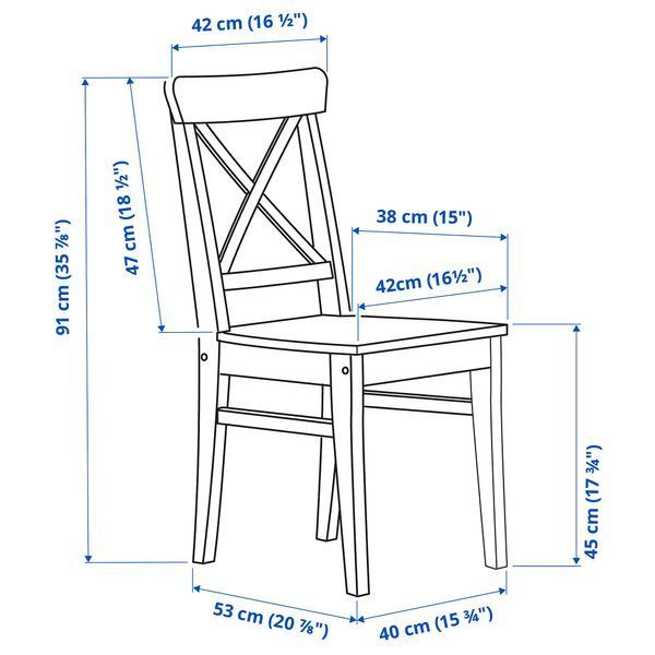 ИКЕА Стол и 4 стула INGATORP ИНГАТОРП / INGOLF ИНГОЛЬФ, 192.971.57 Стол и 4 стула, черный, коричневый и черный, 155, 215 см 192.971.57 фото