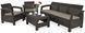 Садові меблі CORFU SET 3 коричневого кольору 006068-9990675 фото 1