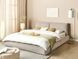 Ліжко Corduroy VINAY 180 x 200 см (EU Super King) Taupe 345243-416923 фото 7