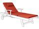 Подушка для шезлонга TOSCANA/JAVA/AMANTEA PREMIUM 189 x 58 см Червона 326957-629721 фото 3