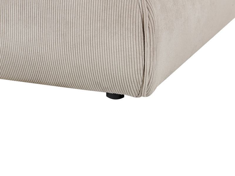 Ліжко Corduroy VINAY 180 x 200 см (EU Super King) Taupe 345243-416923 фото