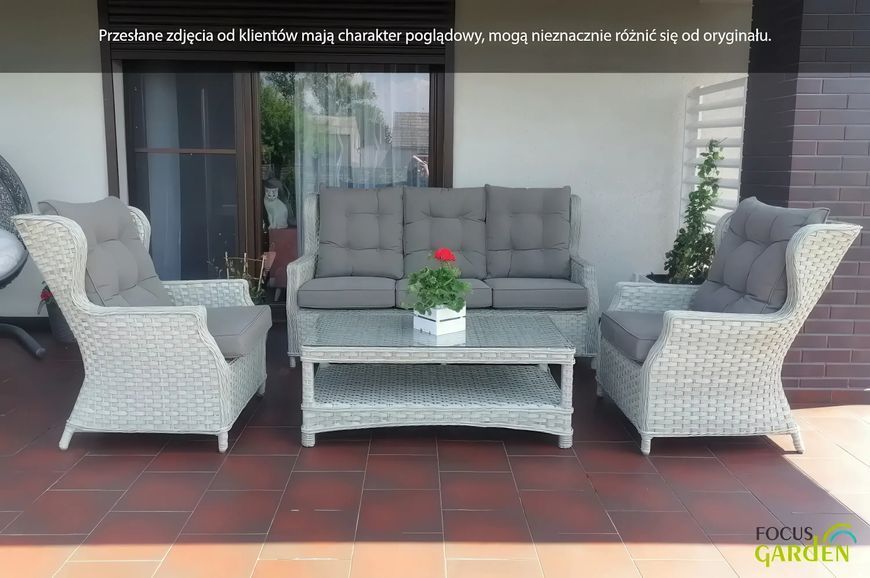 TRVENTO 3 Комплект из техноротанга коричневого цвета 001866-9991125 фото