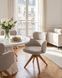 Поворотний стілець MARCY Boucle, бежевий 369221-815749 фото