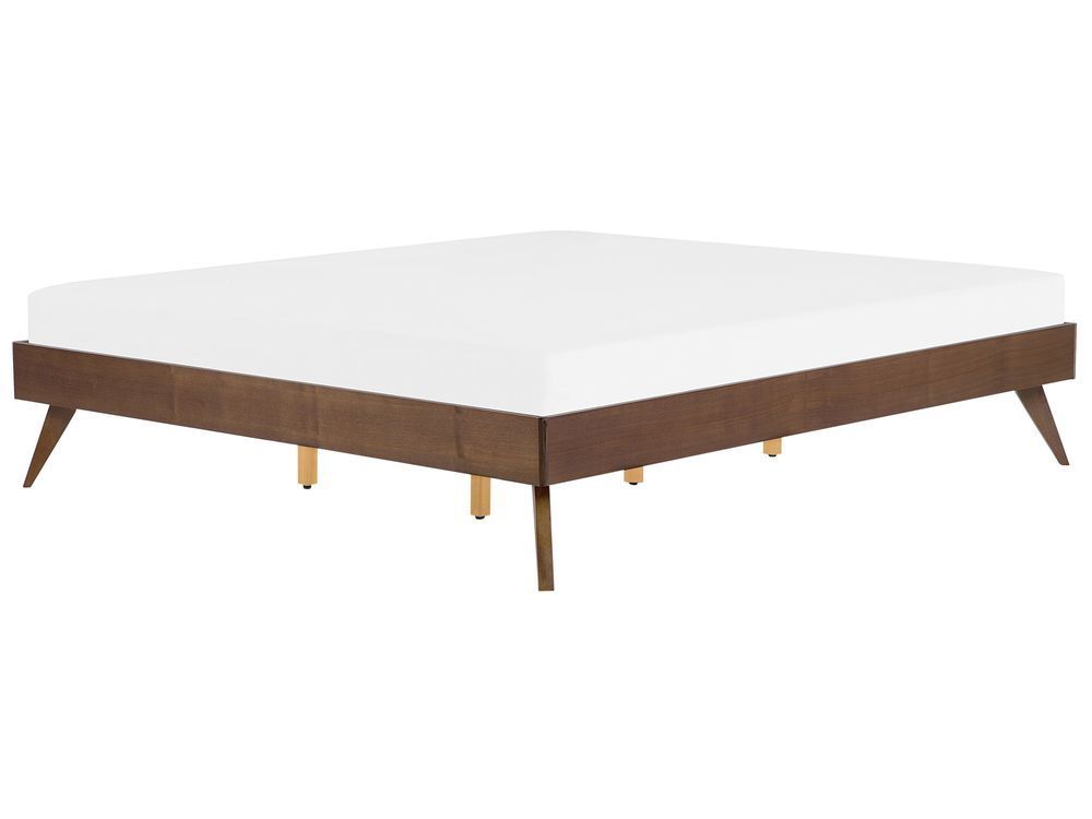 Ліжко без узголів'я BERRIC 180 x 200 см (EU Super King) Темний ясен 309849-149916 фото
