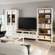 ИКЕА Тумба под телевизор HEMNES ХЕМНЭС, 192.995.71 Тумба под телевизор, белое пятно, Светло-коричневое прозрачное стекло, 326x197 см 192.995.71 фото 2