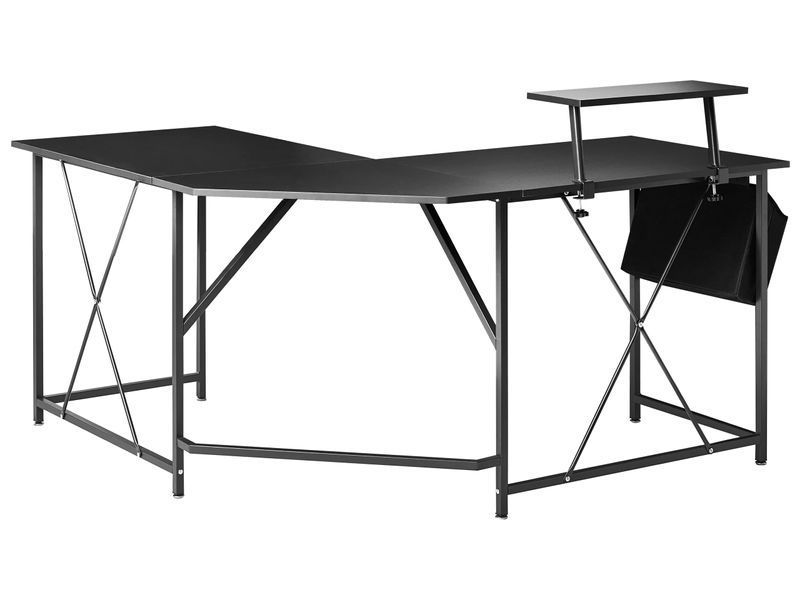 Офісний стіл TACONY Чорний 180 см 140 см 350136-699482 фото
