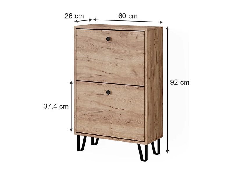 Shoe tipper golden oak energy 60x26x92 siri 4779110-0057974 фото