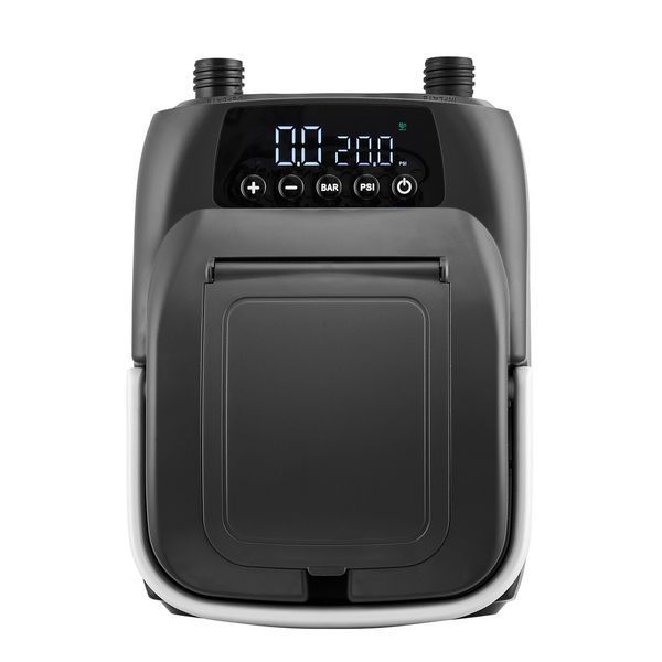 Электрический двухступенчатый насос для SUP-досок VEVOR (20 PSI) с автоматическим отключением и подключением к источнику постоянного тока 12 В, накачивает и спускает воздух, идеально подходит для надувных SUP-досок, палаток и матрасов. 12333-JBDDQB20PSICP3PYSV9 фото