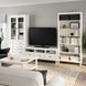 ИКЕА Тумба под телевизор HEMNES ХЕМНЭС, 392.995.65 Тумба под телевизор, белое пятно, прозрачное стекло, 326x197 см 392.995.65 фото 2