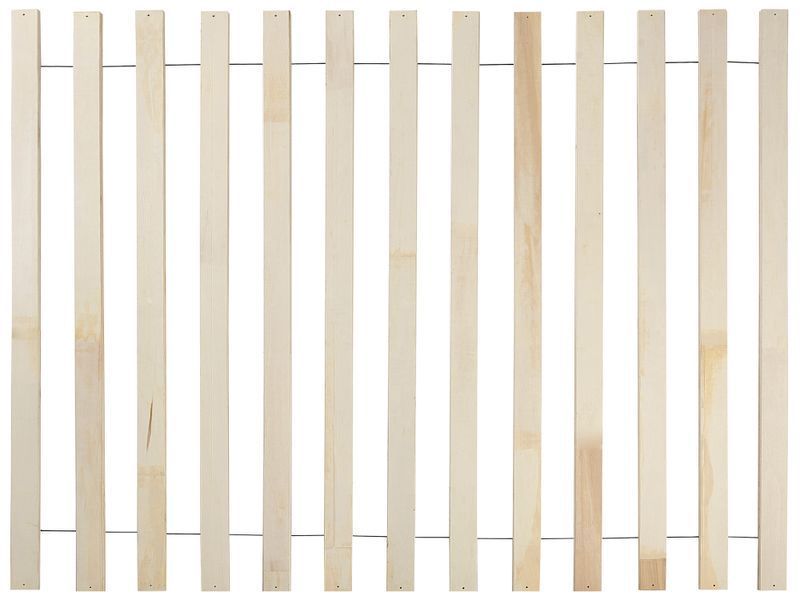 Ліжко з LED-підсвічуванням Wood BOISSET 140 x 200 см (EU Double) Темно-коричневе 320202-447308 фото