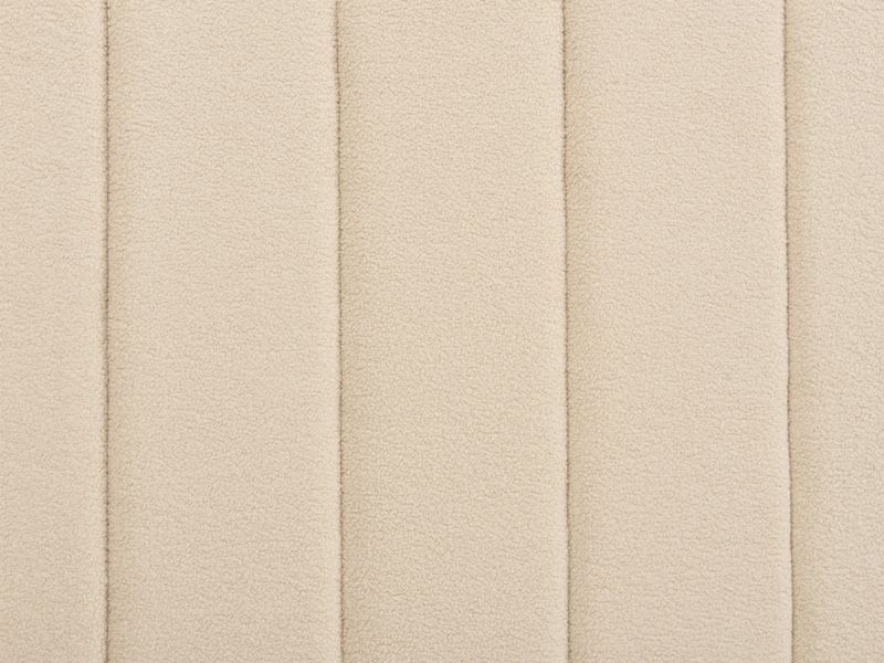 Ліжко букле VILLETTE 160 x 200 см (EU King Size) Бежевий 309588-420048 фото