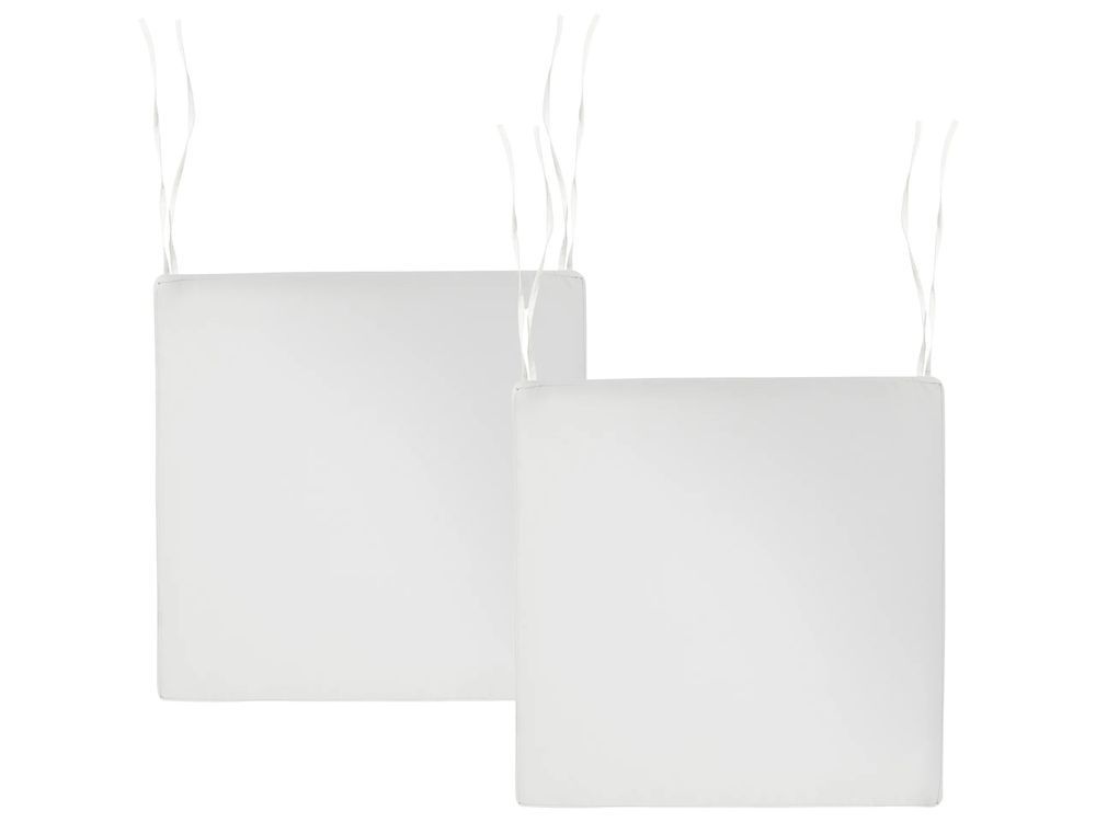 Комплект из 2 подушек для садового стула SASSARI PREMIUM 46 x 46 см, кремовый цвет. 359617-726621 фото