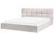 Ліжко-пуф букле BASTON 180 x 200 см (EU Super King) світло-бежевий 328984-638136 фото 4
