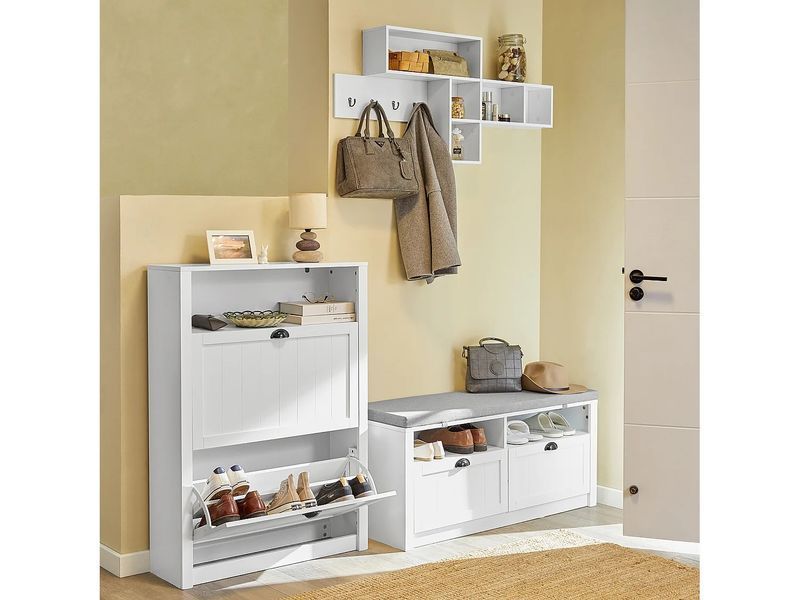 Шафа для взуття з 2 полицями FSR87-W 1230761-0006165 фото