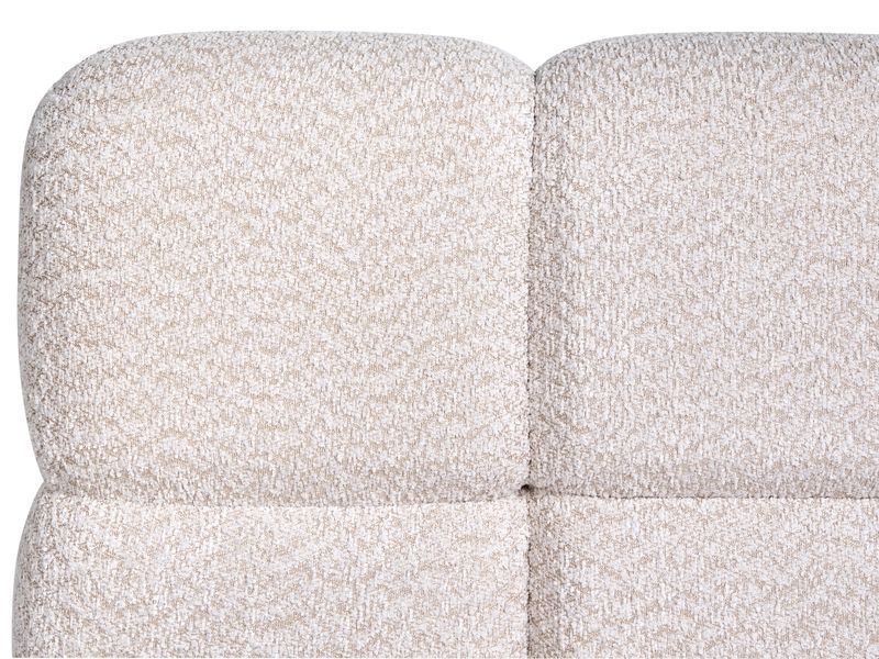 Ліжко-пуф букле BASTON 180 x 200 см (EU Super King) світло-бежевий 328984-638136 фото