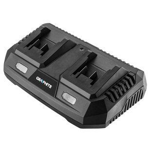 Зарядное устройство Energy GRAPHITE 58G085 для двух аккумуляторов alw-5735 фото