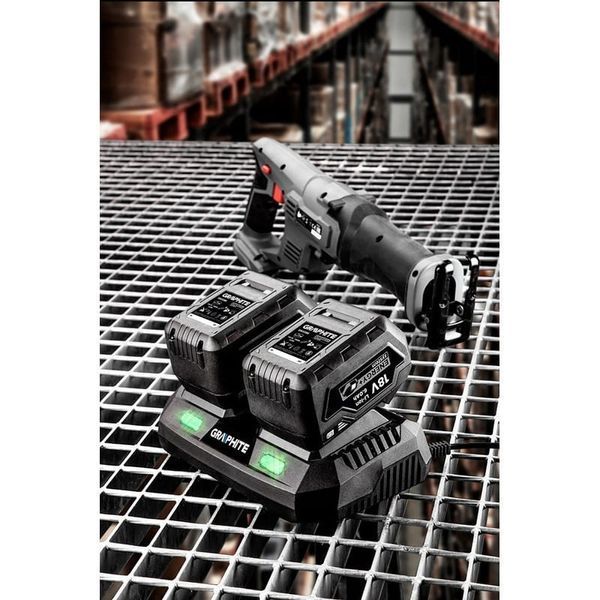 Зарядное устройство Energy GRAPHITE 58G085 для двух аккумуляторов alw-5735 фото