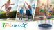 Садовий батут Fitness-Star 252 см, 8 футів, з сітчастою драбиною, вантажопідйомність 150 кг. TR-FIT-8-ZE-BLUE фото 15