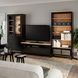 ИКЕА Тумба под телевизор HEMNES ХЕМНЭС, 093.365.69 Тумба под телевизор, черно-коричневый, Светло-коричневое прозрачное стекло, 326x197 см 093.365.69 фото 2