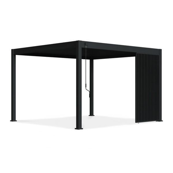 Вертикальна жалюзійна панель для пергол ELEGANCE/DELUXE/FUSION 1.3 м Антрацит - Gutroof 005915-9991286 фото